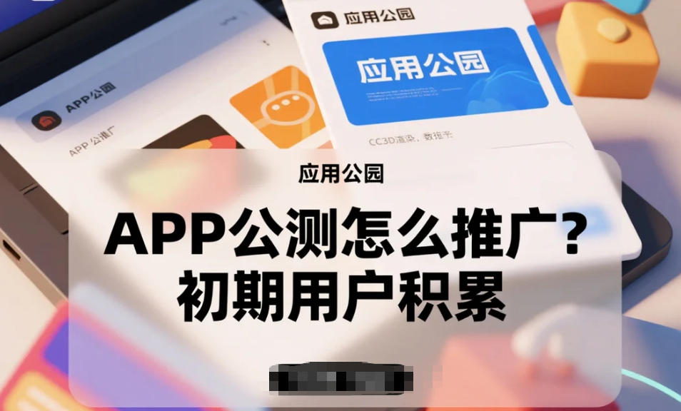 APP公測怎么推廣?初期用戶積累