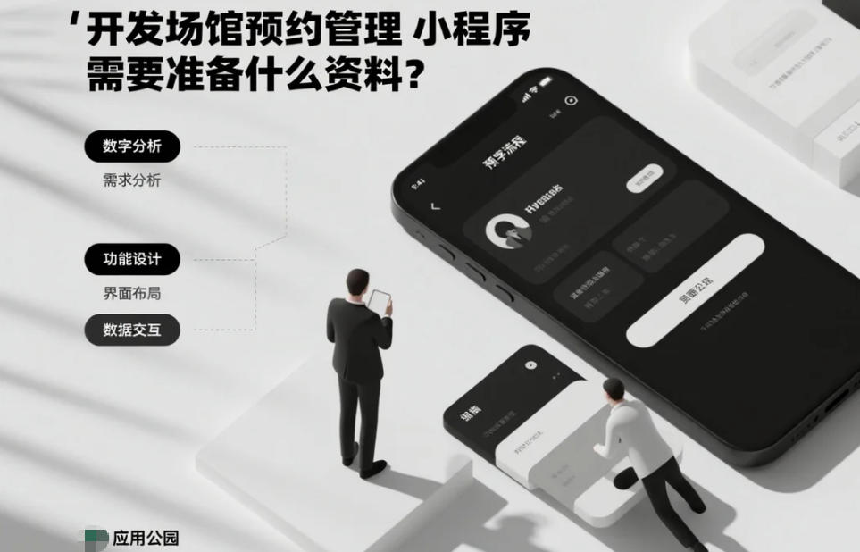 開(kāi)發(fā)場(chǎng)館預(yù)約管理小程序,這些資料準(zhǔn)備不可少!